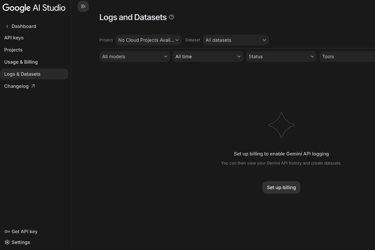 New in Google AI Studio: Exportable Logs and Datasets for Better AI Debugging