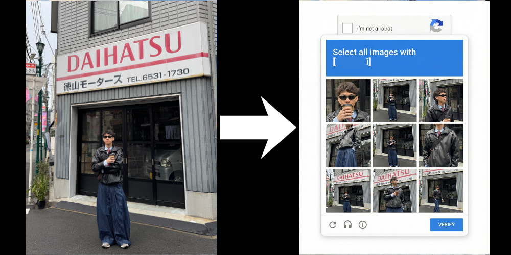 Google reCAPTCHA Style Interface Layout Prompts