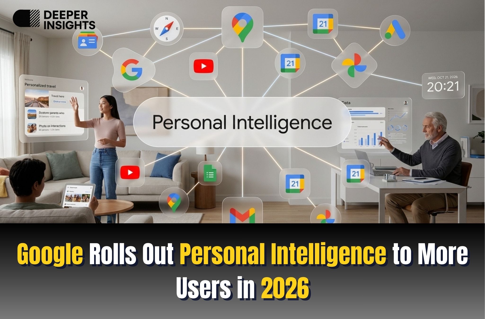 Google Rolls Out Personal Intelligence to More Users in 2026