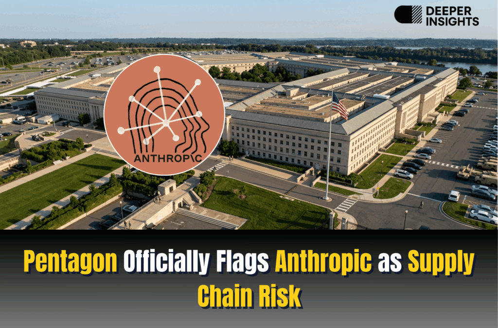 Pentagon Officially Flags Anthropic as Supply Chain Risk