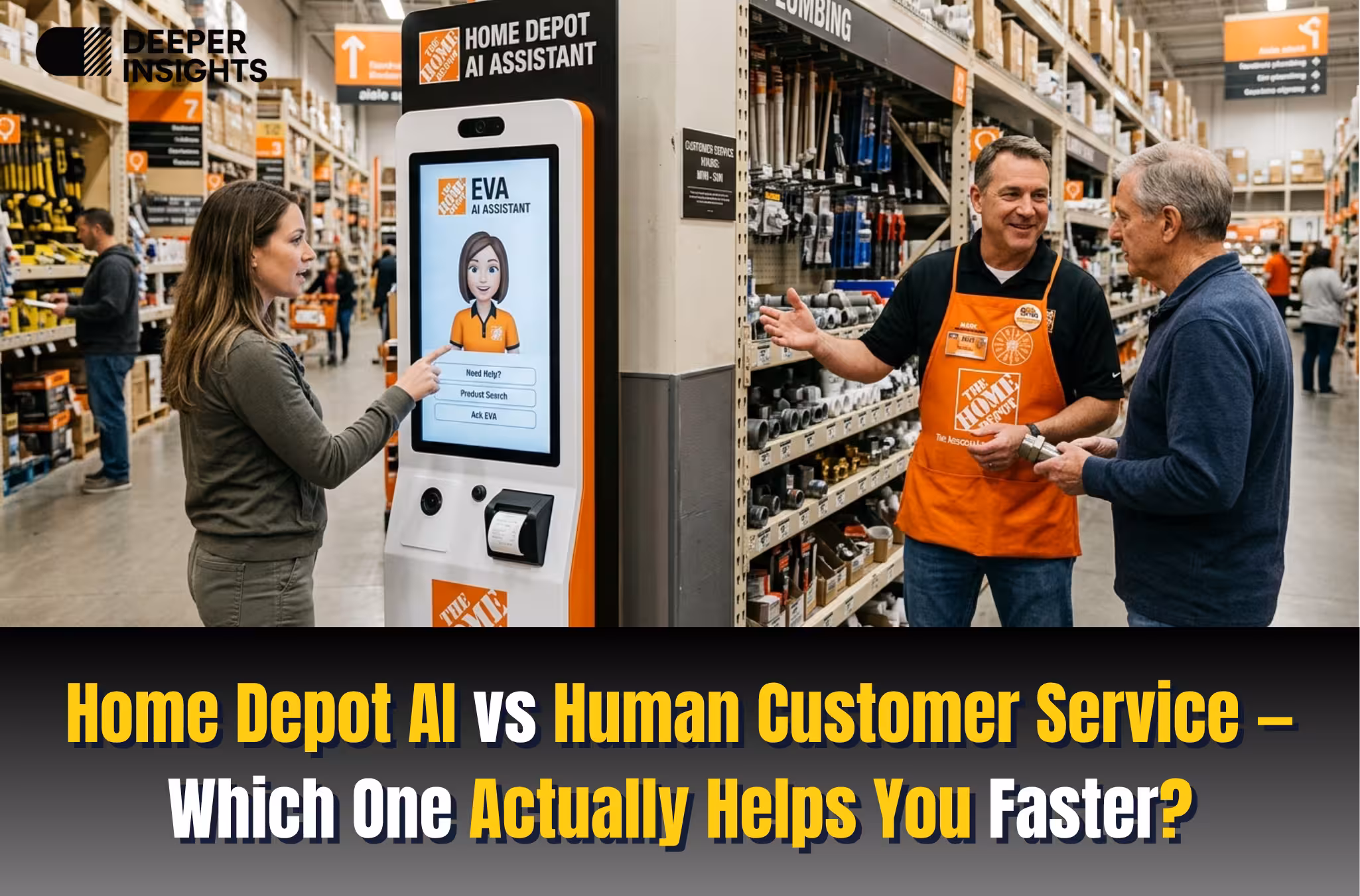 Home Depot AI vs Human Customer Service — Which One Actually Helps You Faster