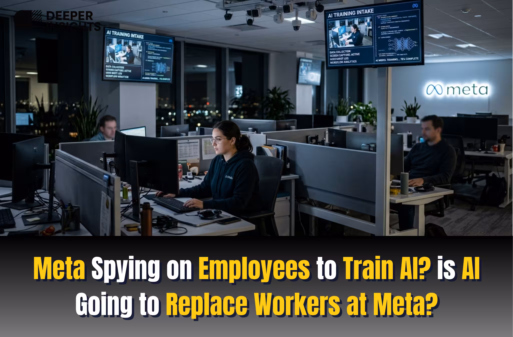 Meta Spying on Employees to Train AI is AI Going to Replace Workers at Meta